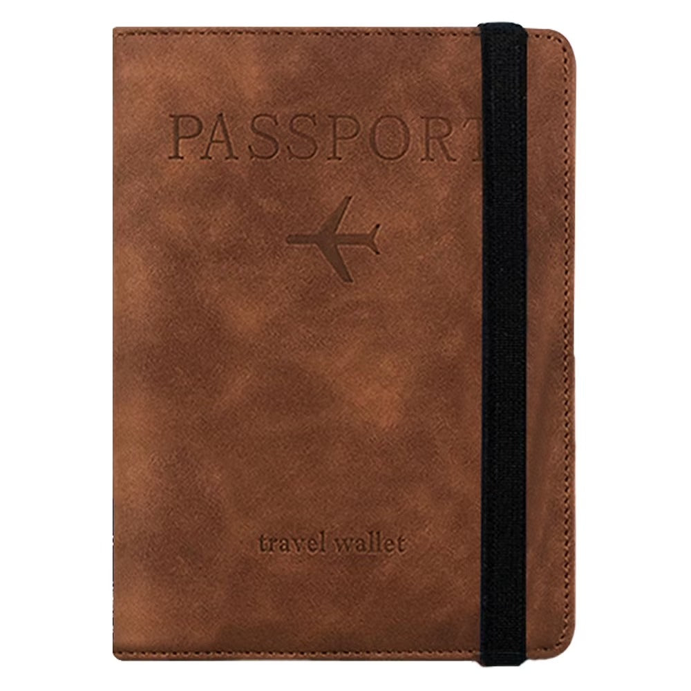 Travel Passport Wallet with Card Slots