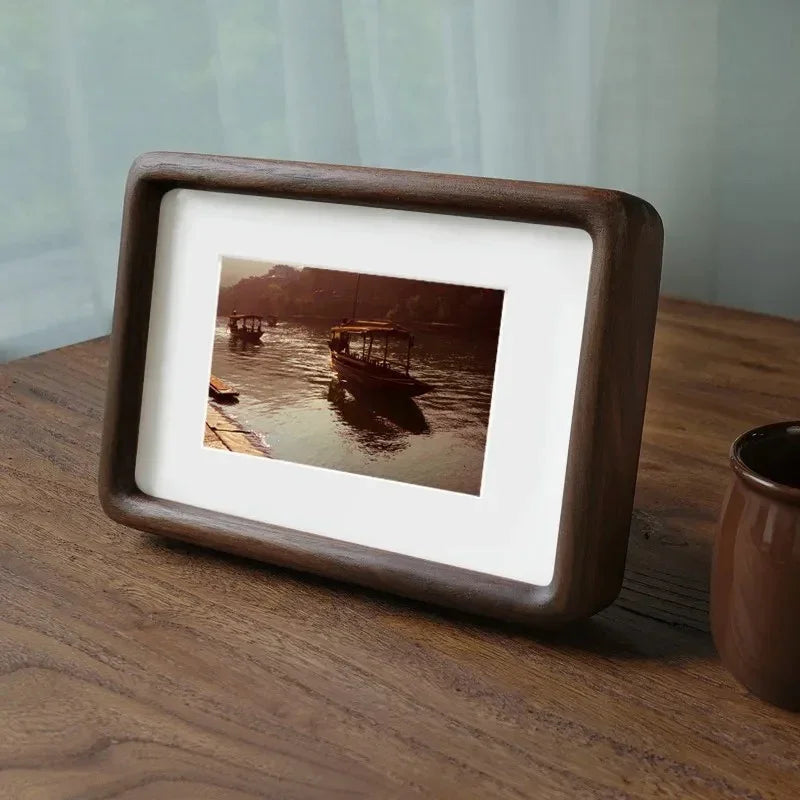 Wood Picture Frame With Mortise Detail
