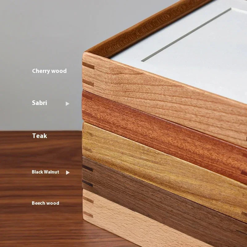 Wood Picture Frame With Mortise Detail