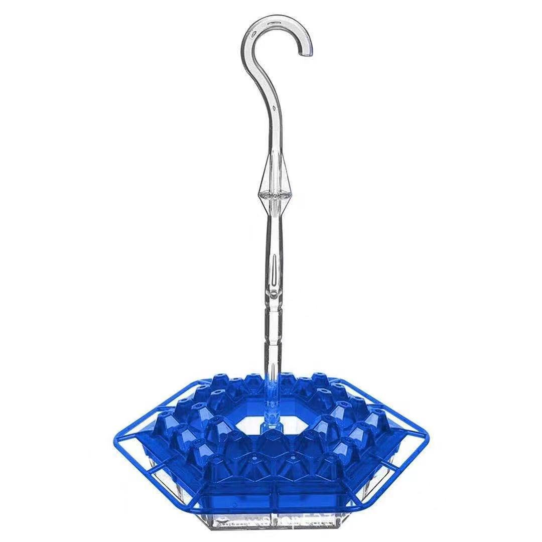 Hummingbird Feeder With 30 Ports And Built-In Ant Guard For Garden And Patio