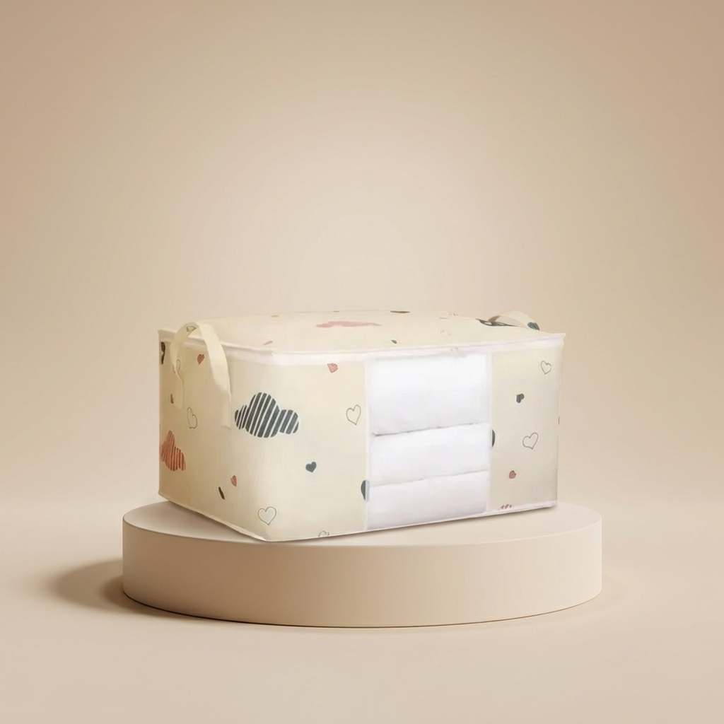 Foldable Kids Toy & Clothes Corner Storage Bag Organizer
