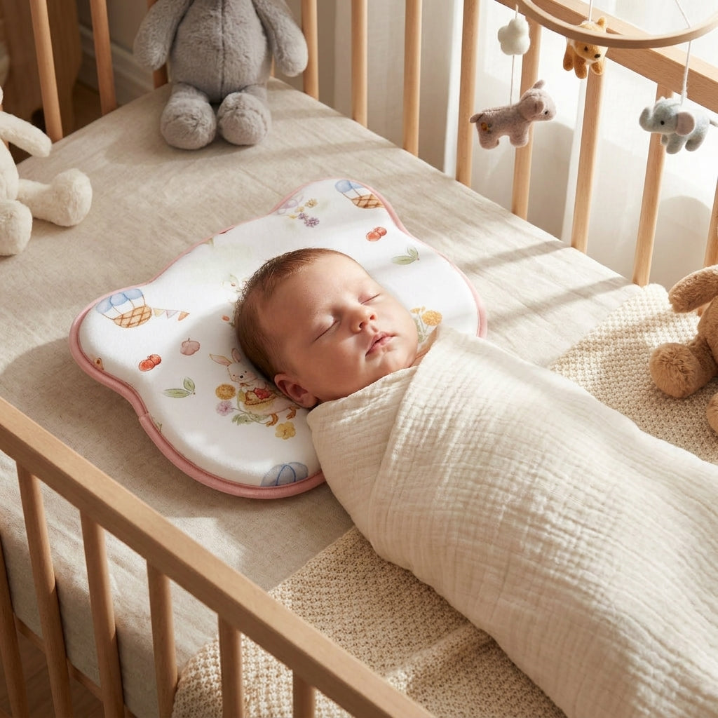 Breathable Infant Head Support Pillow