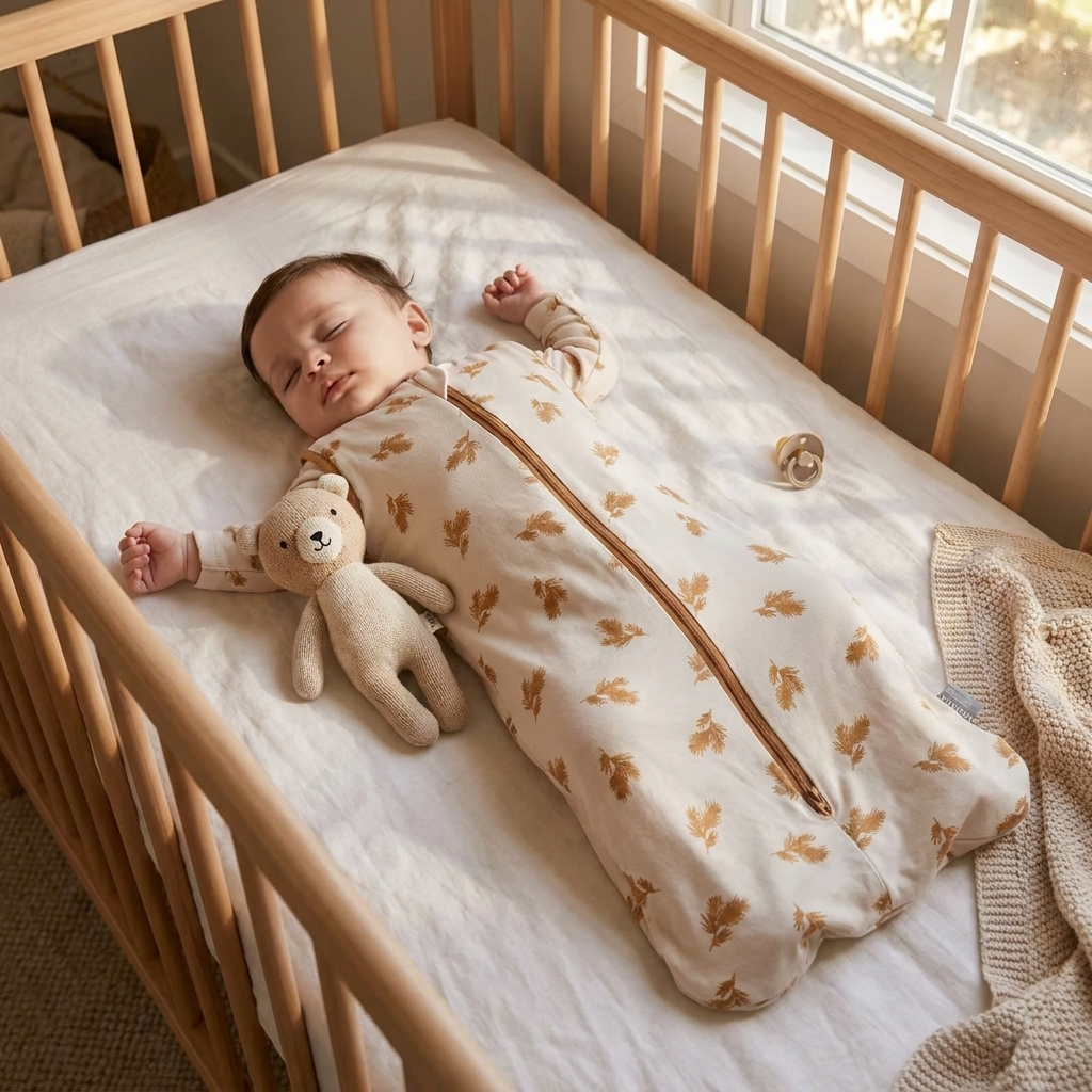 Baby Sleeping Bag with Zip Closure