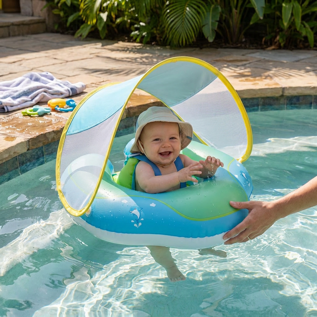 Inflatable Baby Swim Seat Float