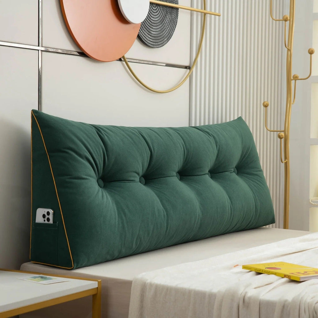 Bed Wedge Pillow For Reading And Lounging
