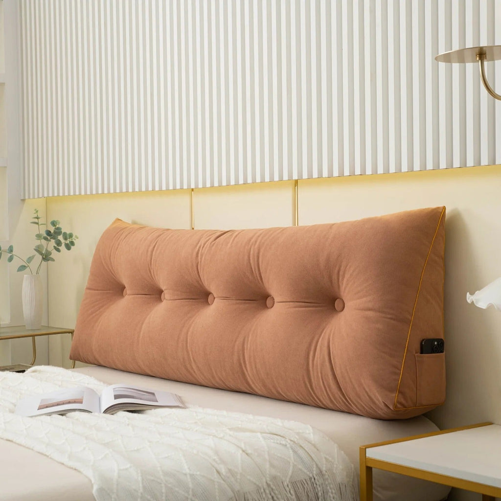 Bed Wedge Pillow For Reading And Lounging
