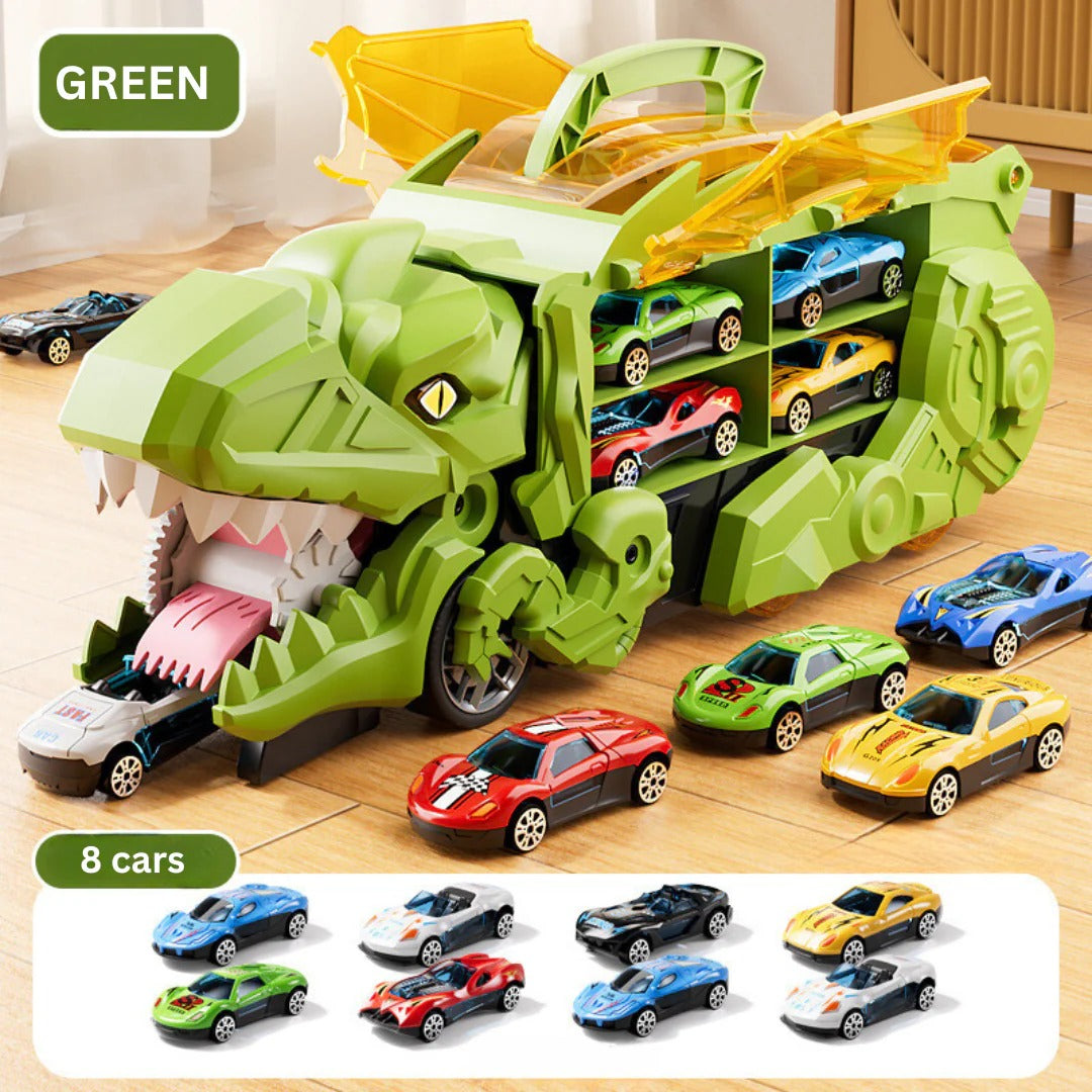 Dinosaur Transporter Truck Play Set