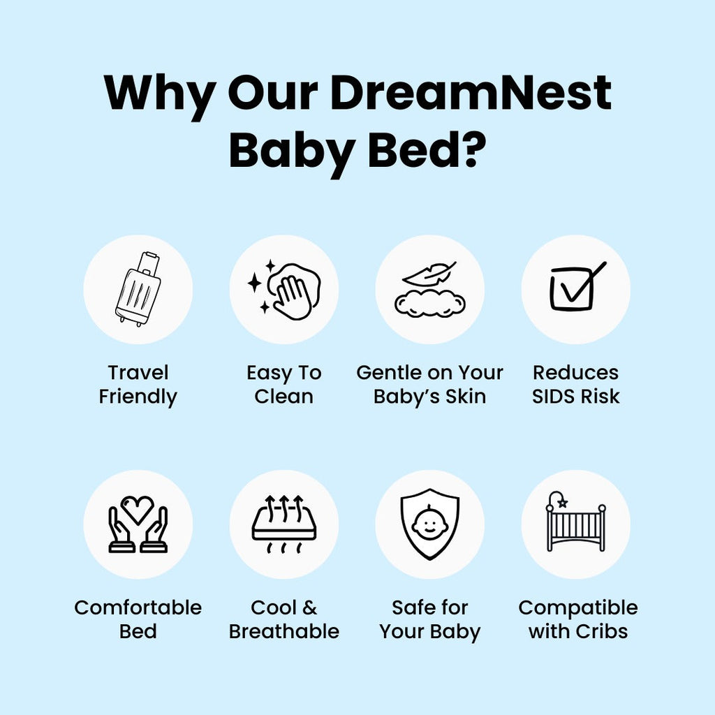 Inclined Infant Support Pillow