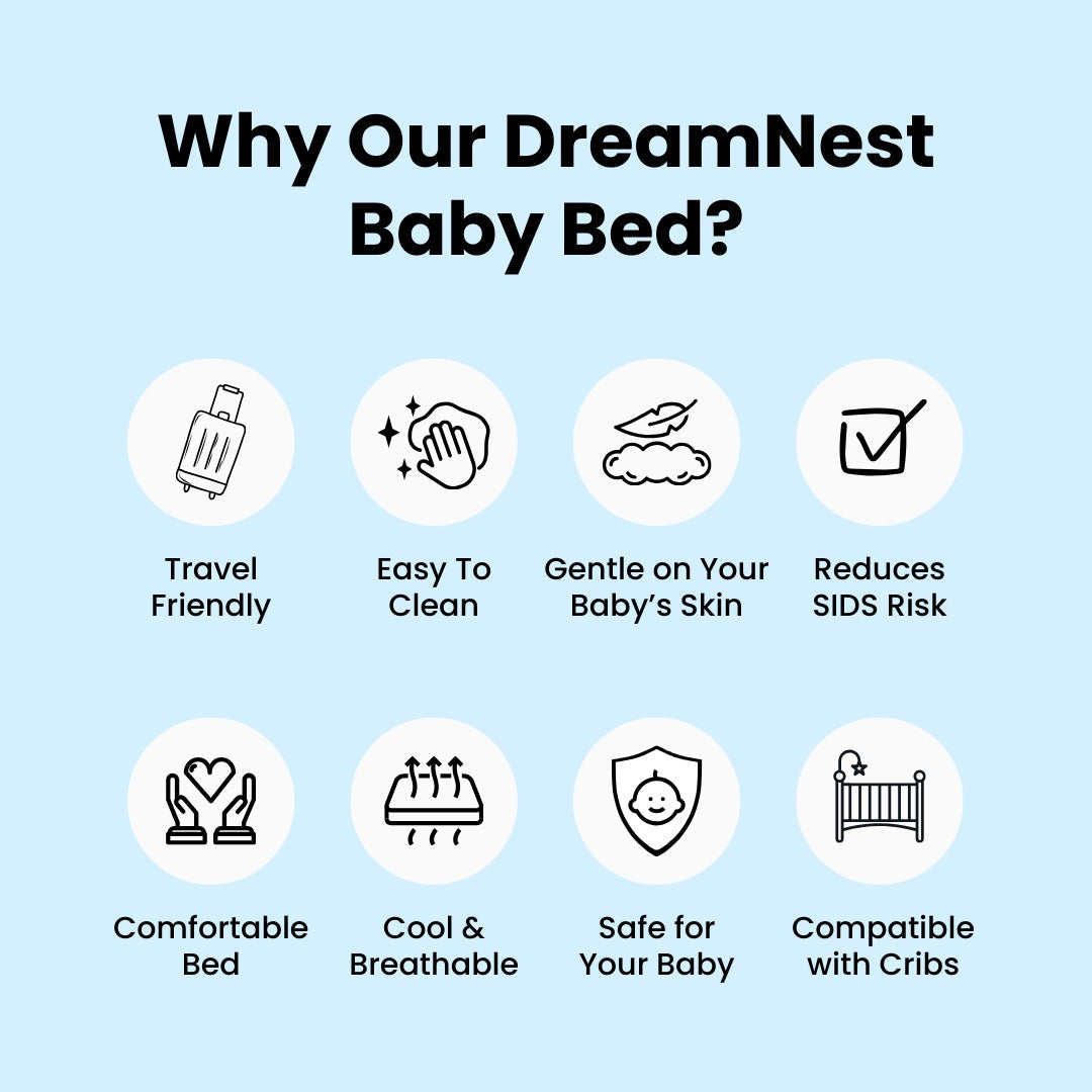 Inclined Infant Support Pillow