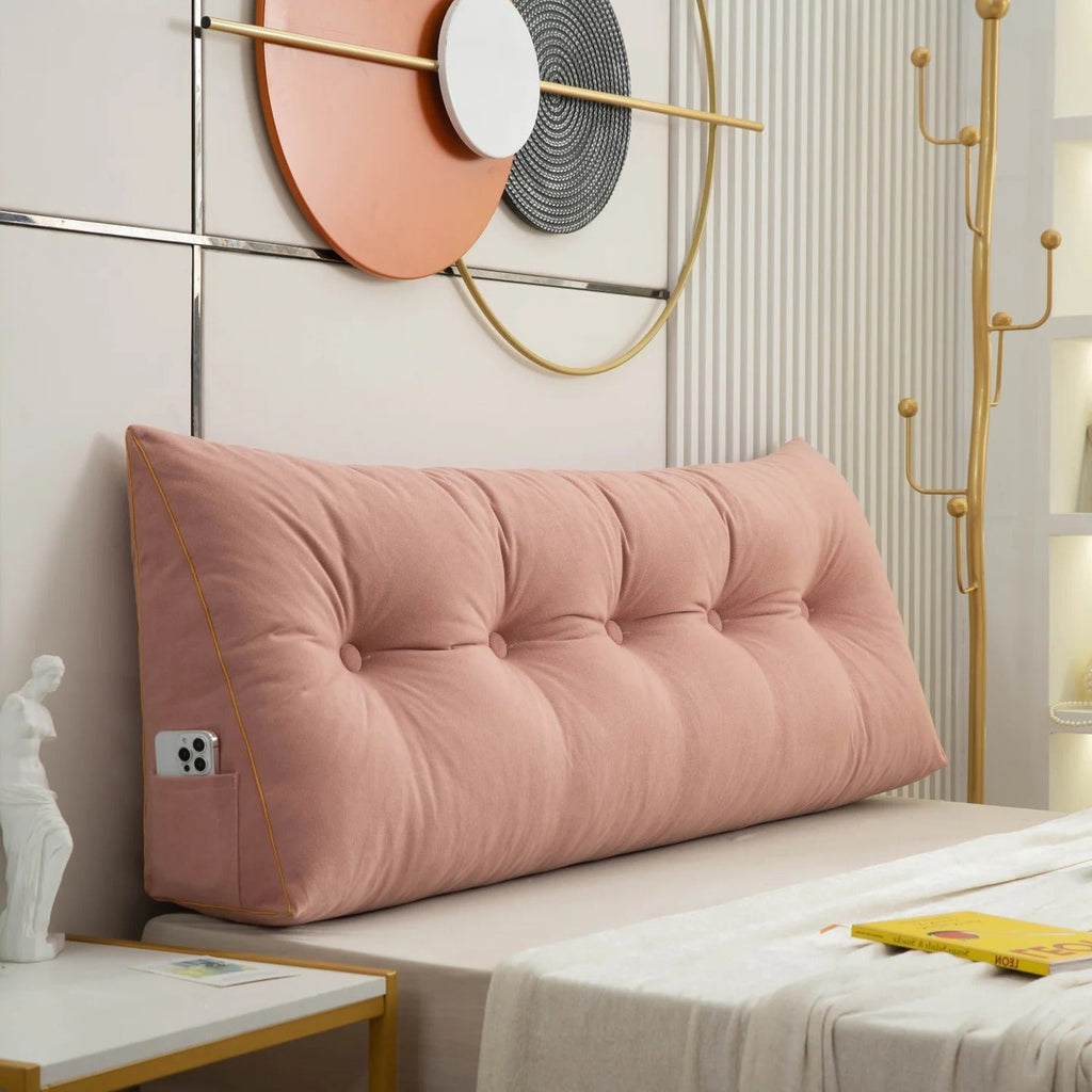Bed Wedge Pillow For Reading And Lounging