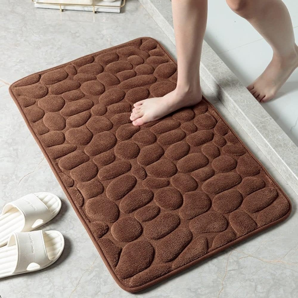 Patterned Bathroom Mat