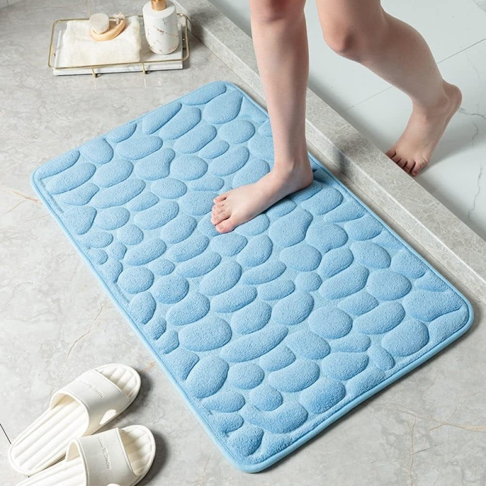 Patterned Bathroom Mat