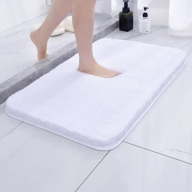 Plush Bathroom Rug