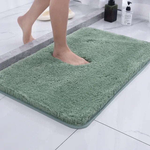 Plush Bathroom Rug