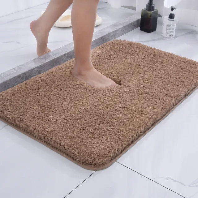 Plush Bathroom Rug