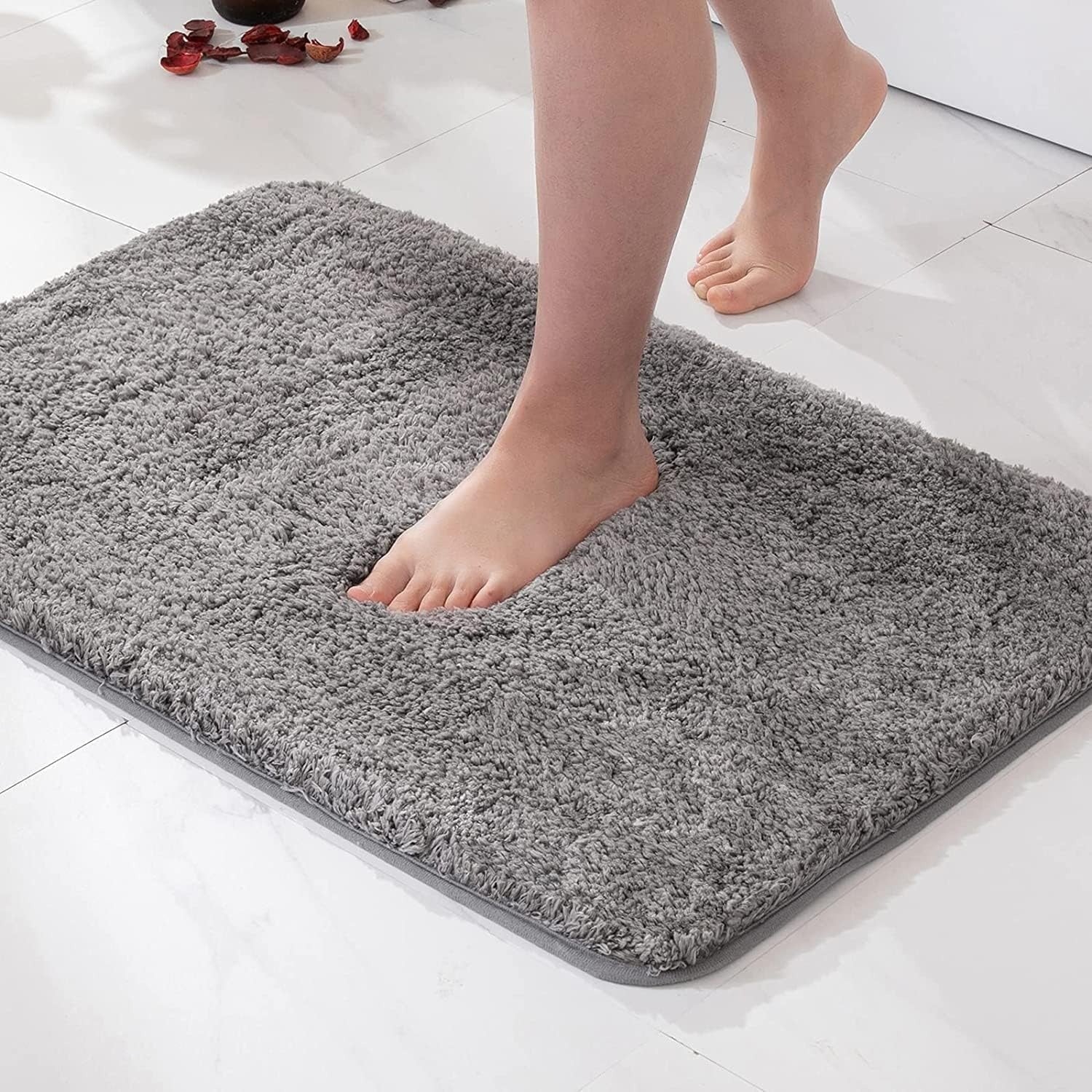 Plush Bathroom Rug