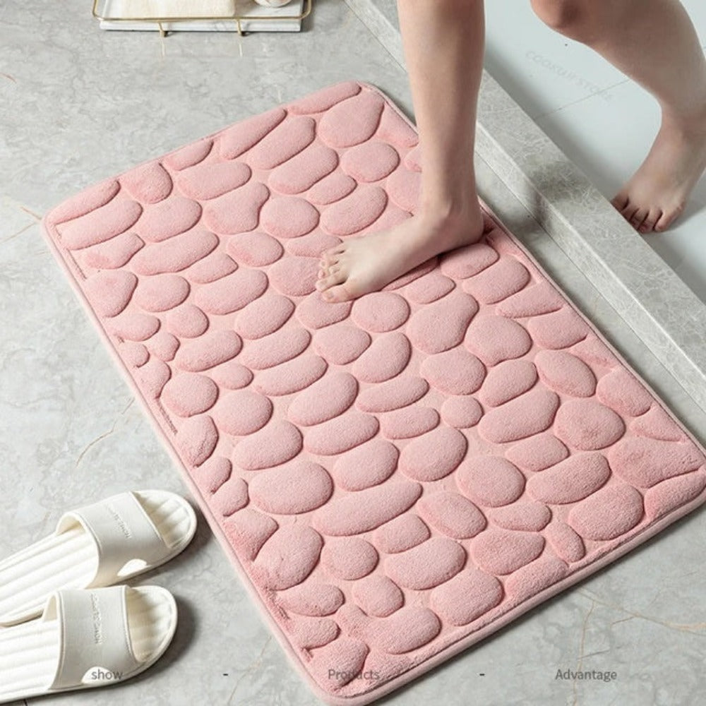 Patterned Bathroom Mat
