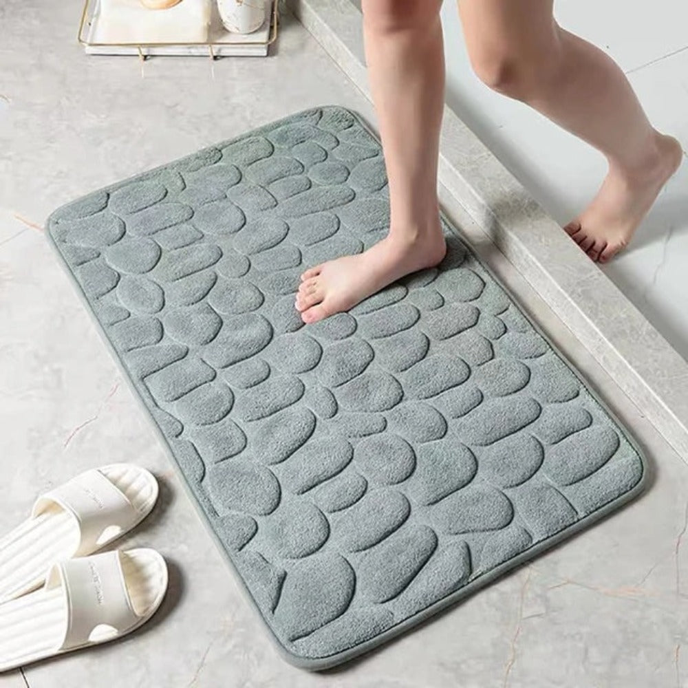 Patterned Bathroom Mat