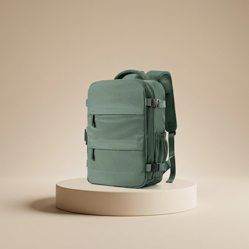 Lightweight Carry-On Backpack with Laptop Compartment
