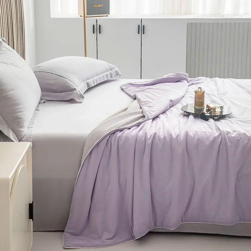 Breathable Cooling Blanket for Summer Sleep