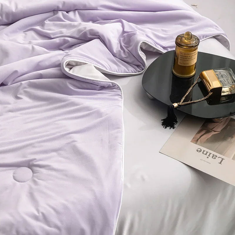 Breathable Cooling Blanket for Summer Sleep