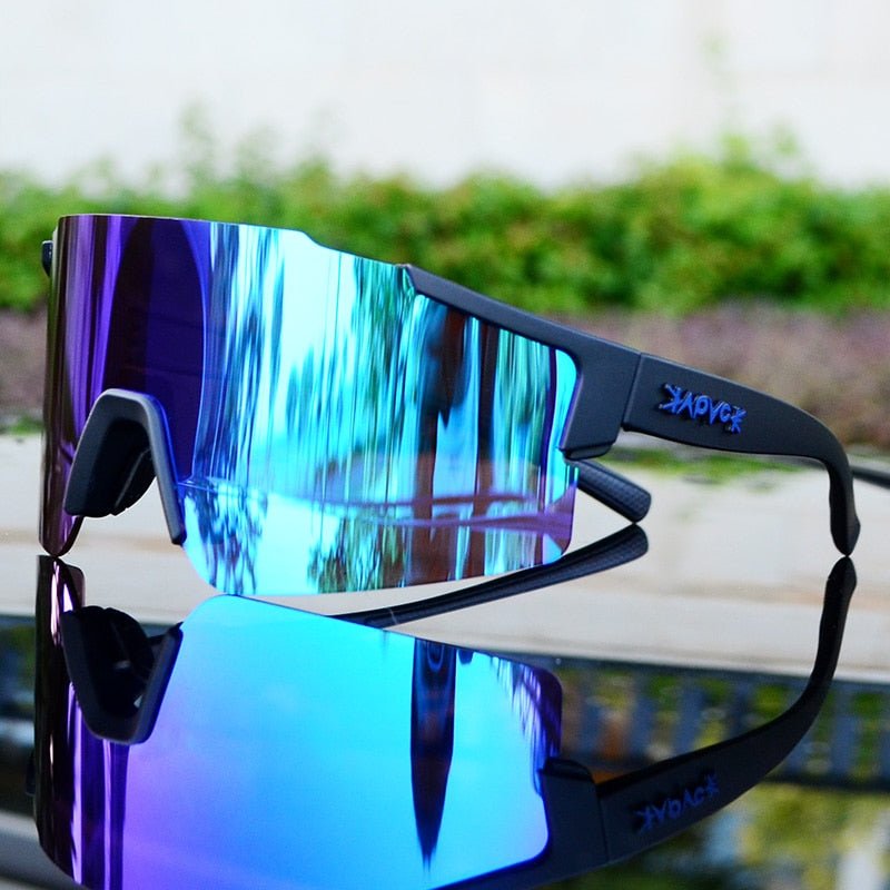 Mirrored Cycling Sunglasses For Road Biking