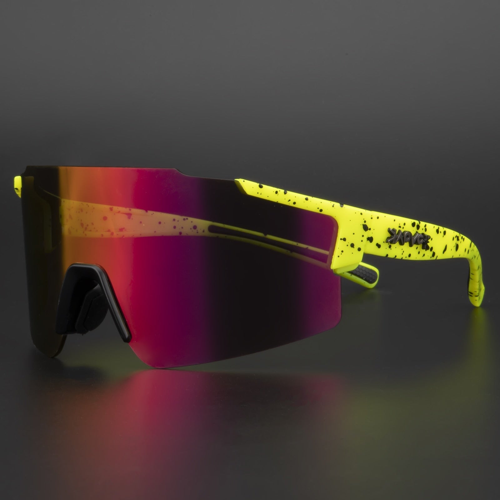 Mirrored Cycling Sunglasses For Road Biking
