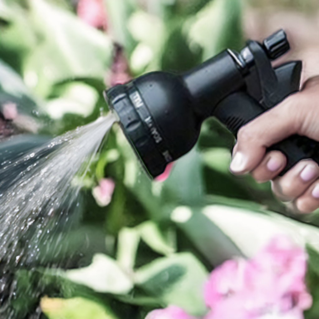 Expandable Garden Hose with Spray Gun