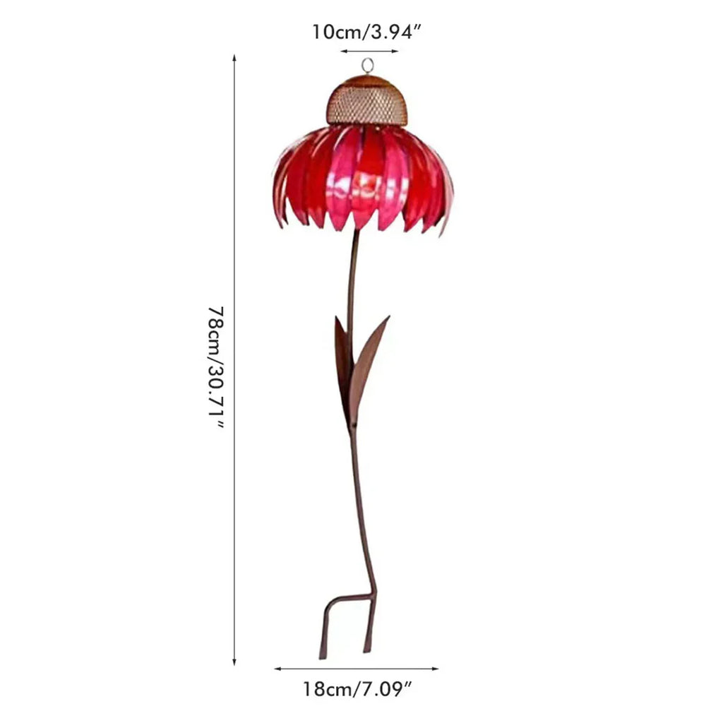 Flower-Shaped Garden Bird Feeder
