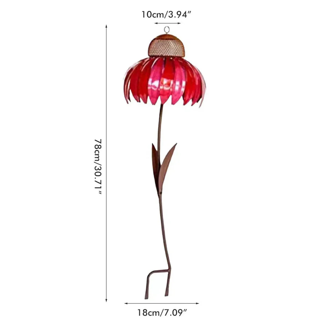 Flower-Shaped Garden Bird Feeder
