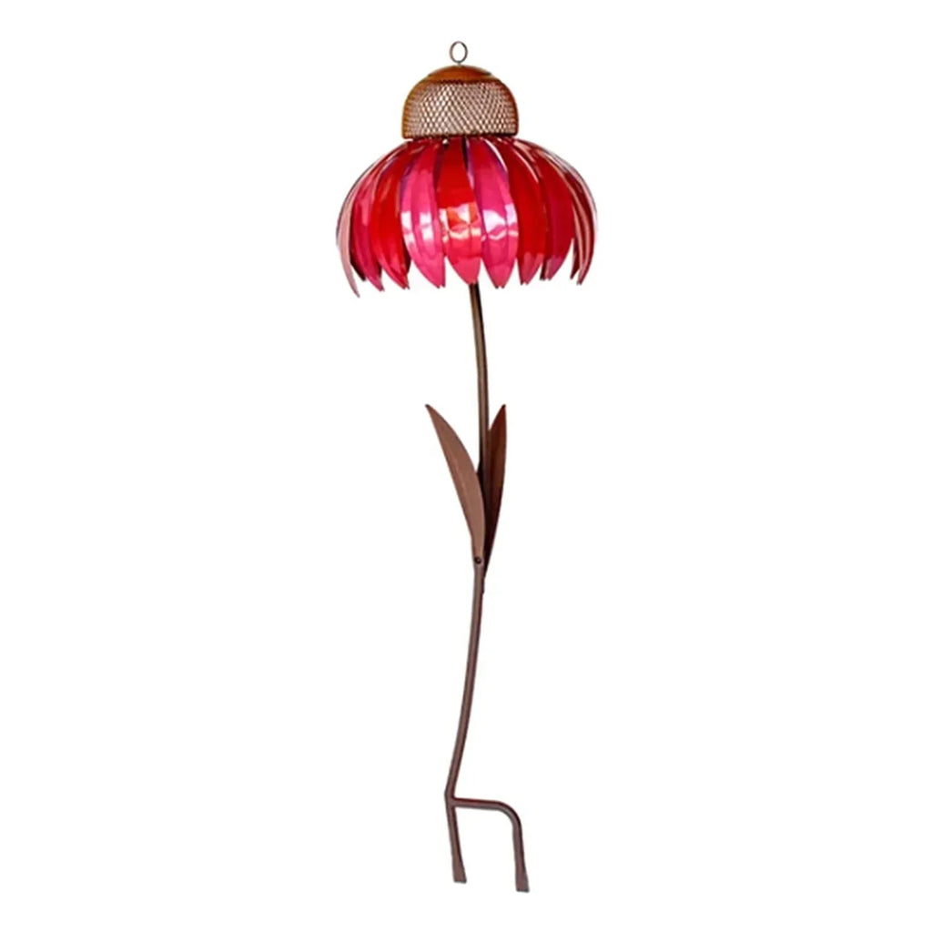 Flower-Shaped Garden Bird Feeder