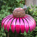 Flower-Shaped Garden Bird Feeder