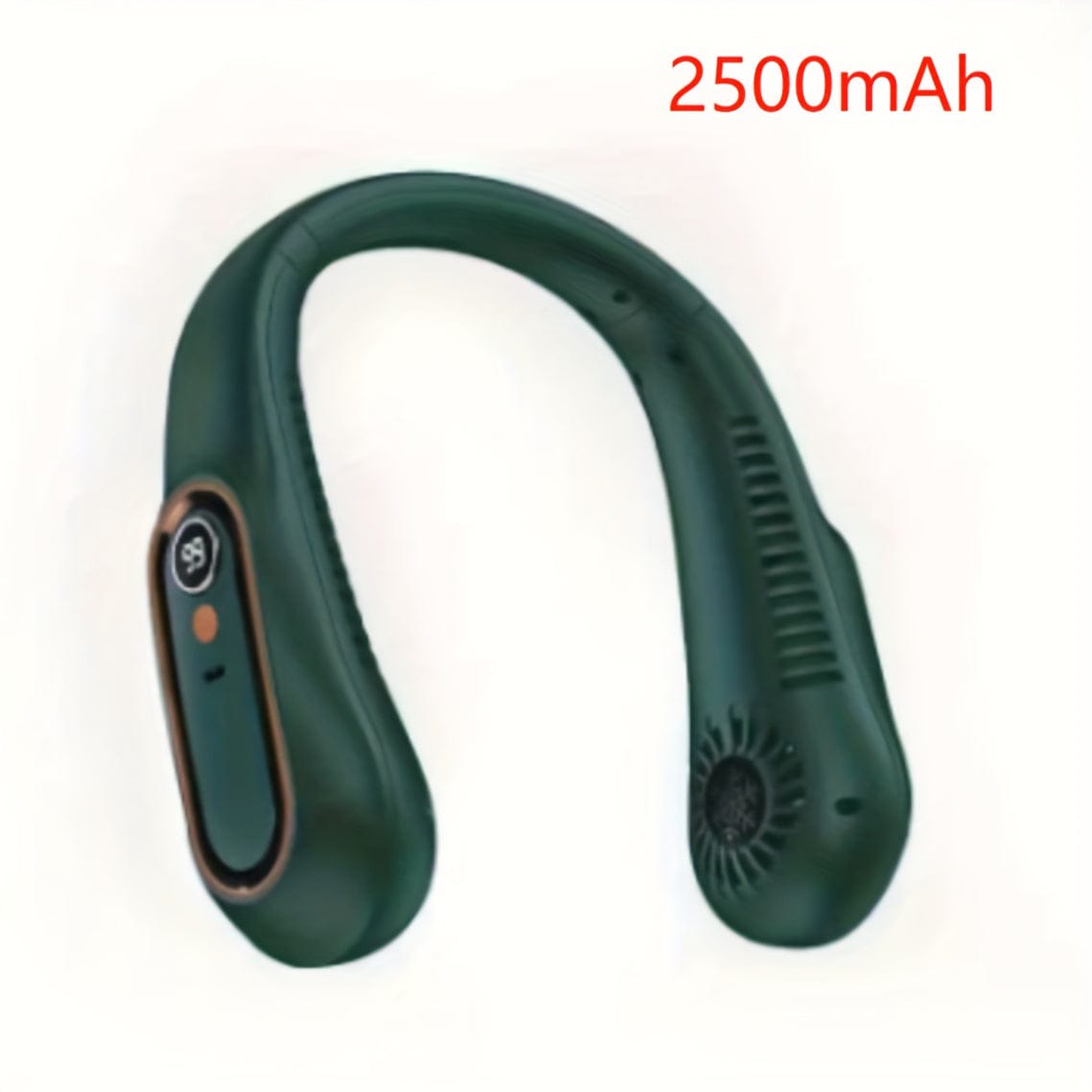 Five-Speed Bladeless Neck Fan with Digital Display
