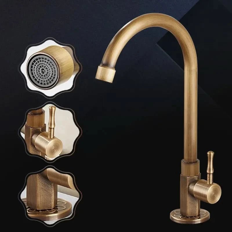 precision-gooseneck-kitchen-faucet-antique-brass-single-hole-img4.webp