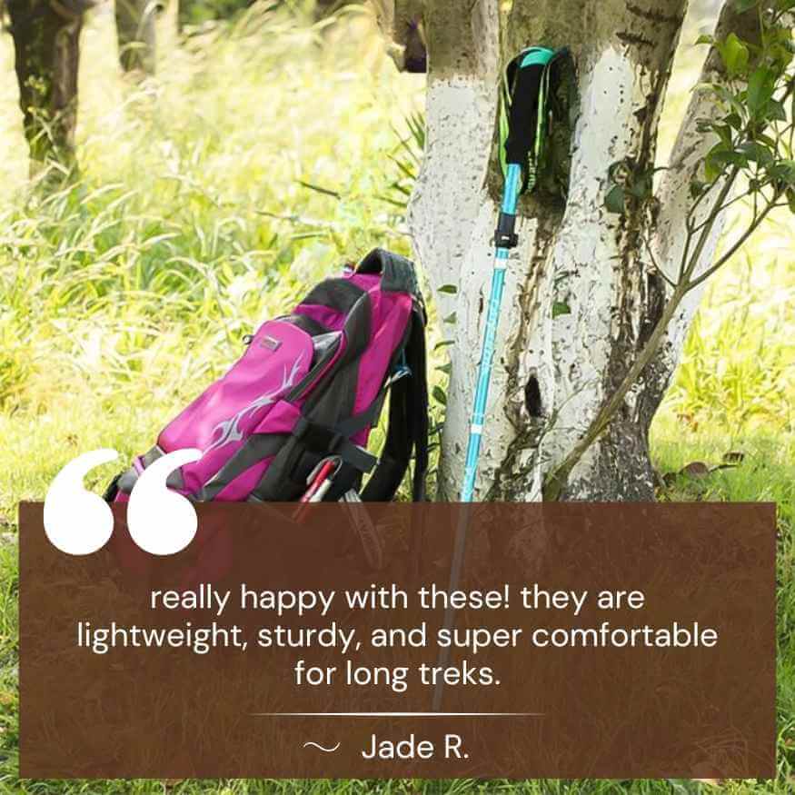 Aluminium Foldable Trekking Poles