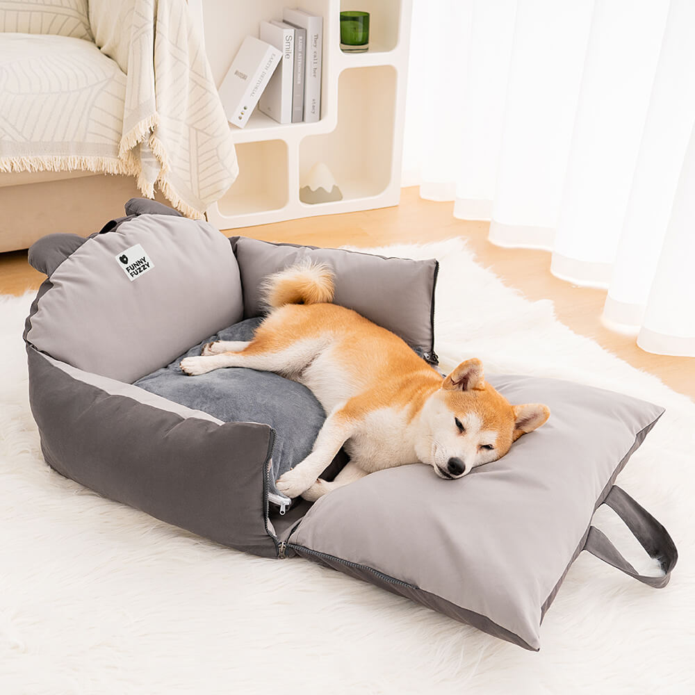 removable-washable-dog-car-seat-bed-with-safety-belt-clip-img8.jpg
