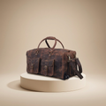 Leather Duffle Bag | Carry-On Weekender Travel Bag