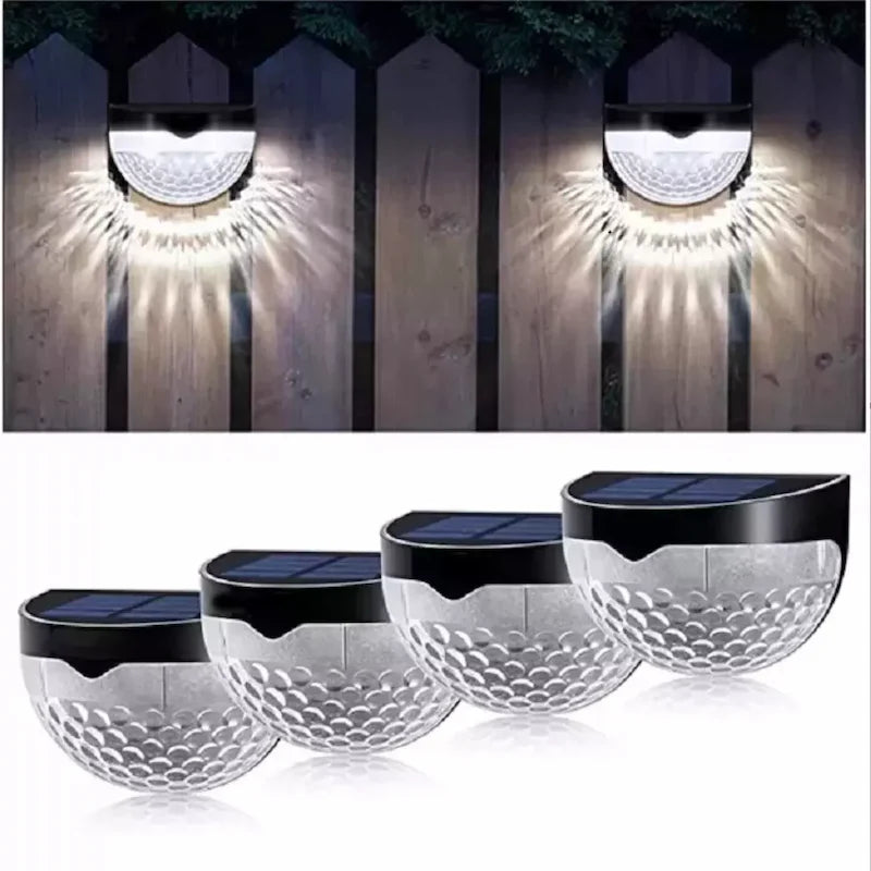 Solar Outdoor Wall Lamp for Patio and Fence