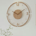 Scandinavian Wooden Wall Clock