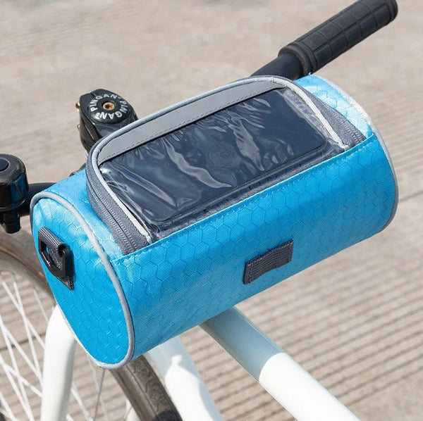 Waterproof 3.5L Bike Handlebar Bag with Touchscreen Window