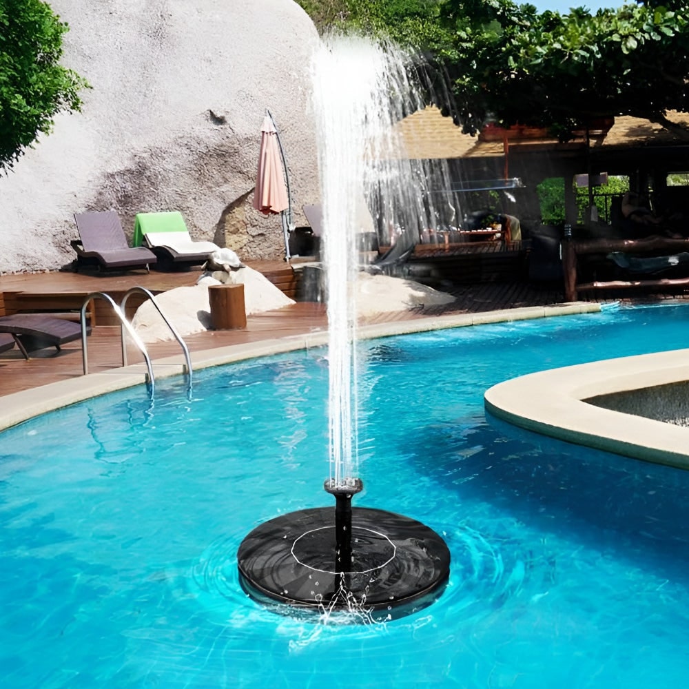 Floating Solar Fountain Pump for Ponds and Birdbaths