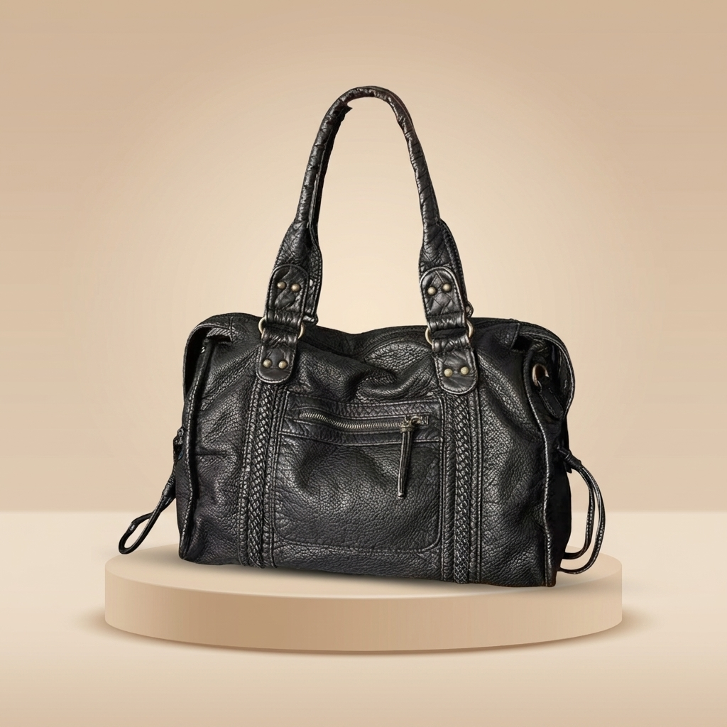 Stylish Black Handbag for Women | Shoulder Bag
