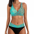 Two Piece Women's Bikini For The Beach And Sun
