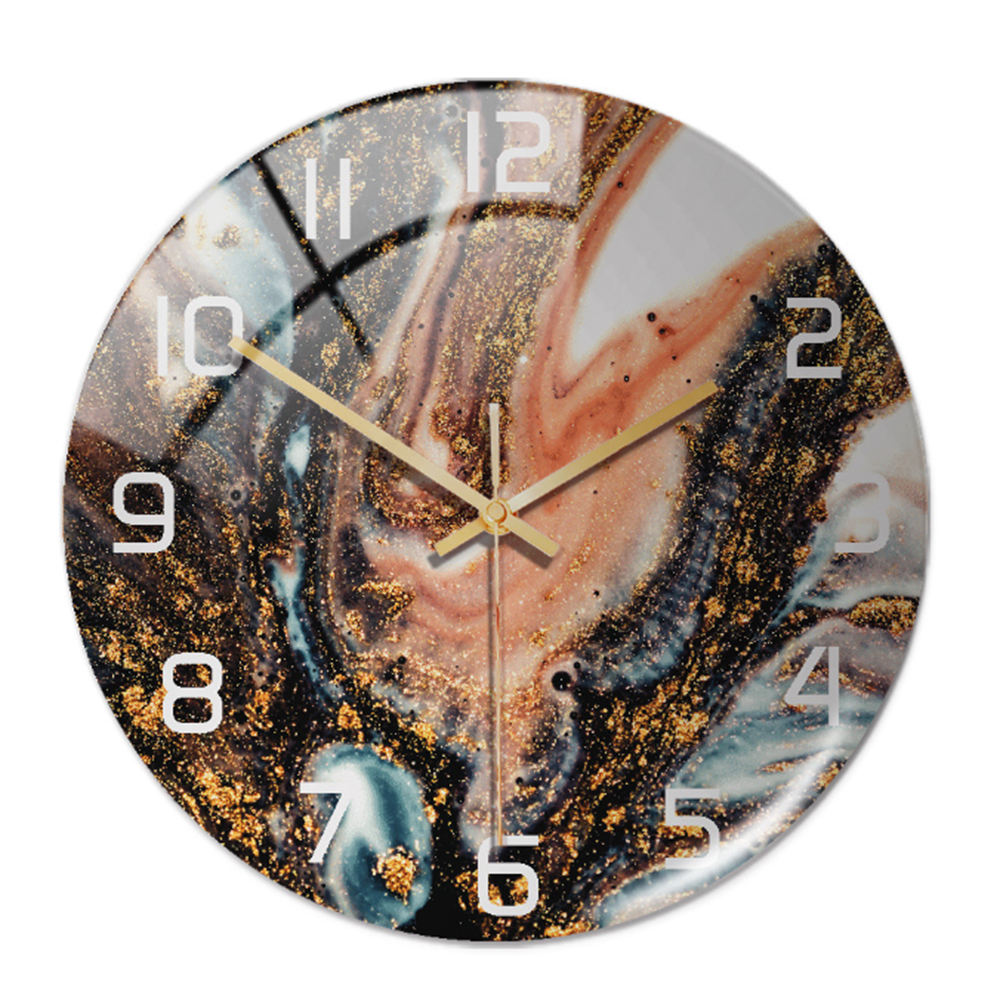 Marble Texture Wall Clock