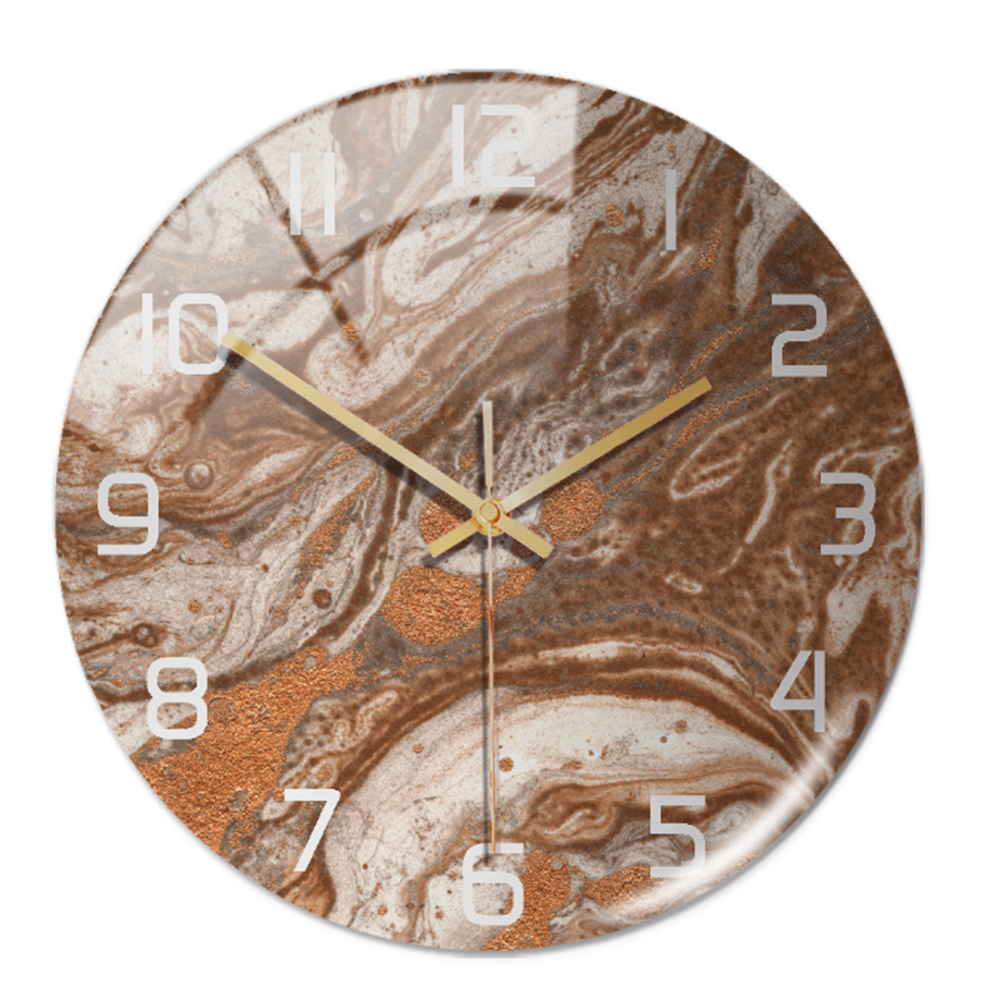 Marble Texture Wall Clock