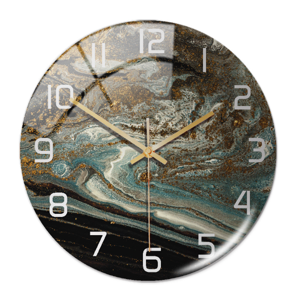 Marble Texture Wall Clock