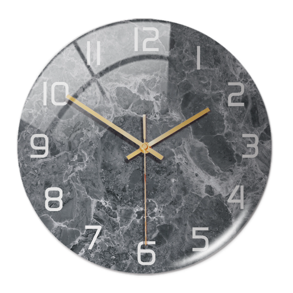 Marble Texture Wall Clock