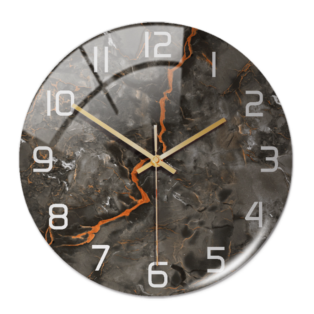 Marble Texture Wall Clock