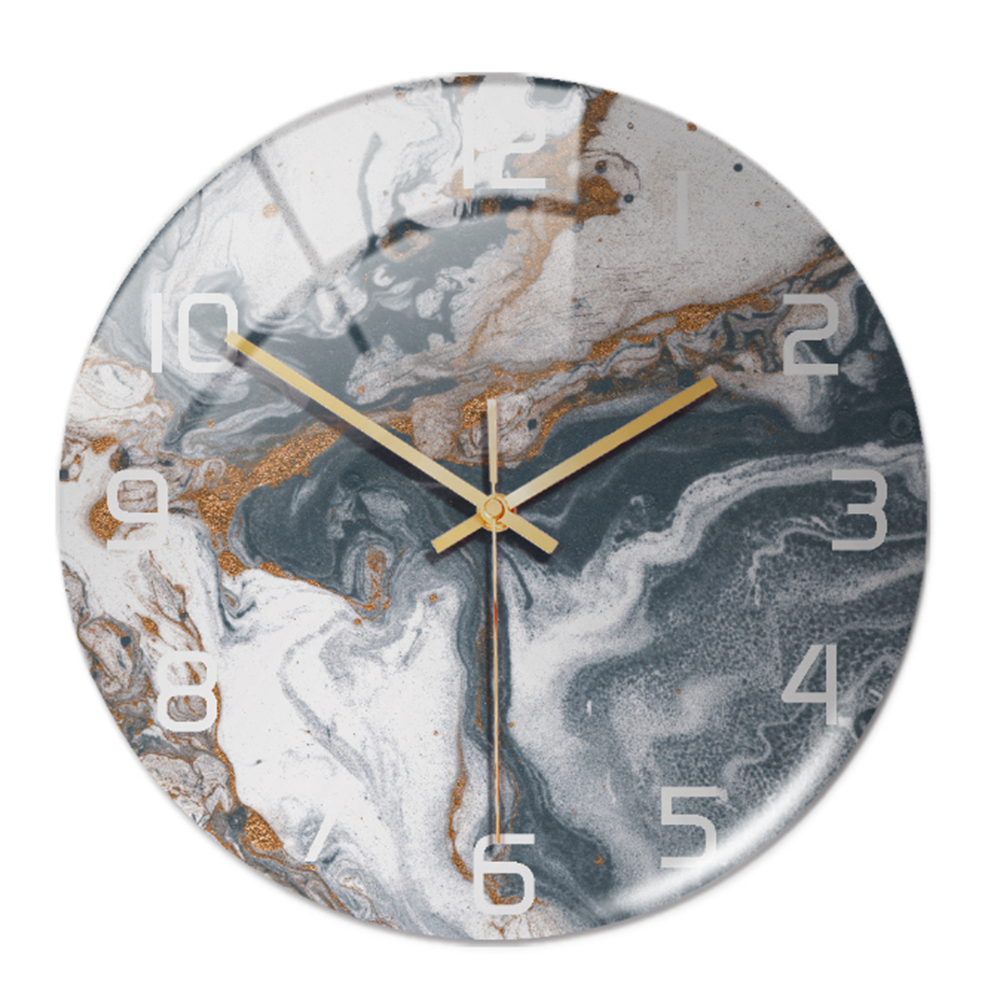 Marble Texture Wall Clock
