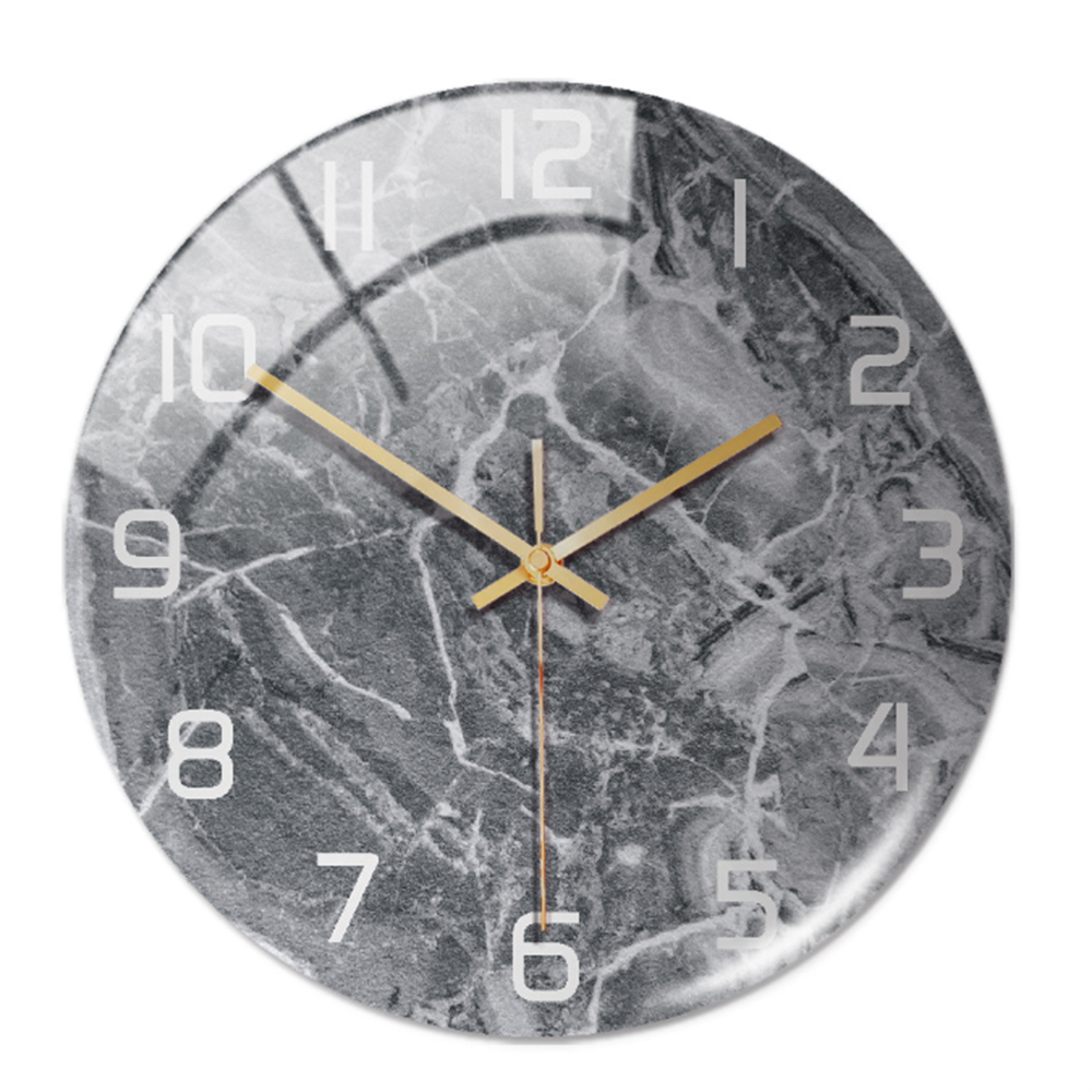 Marble Texture Wall Clock